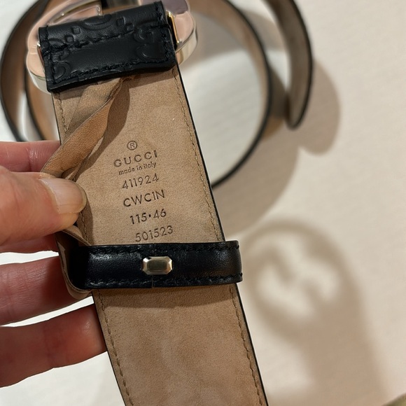 Authentic GUCCI BELT, Double G - Picture 8 of 16
